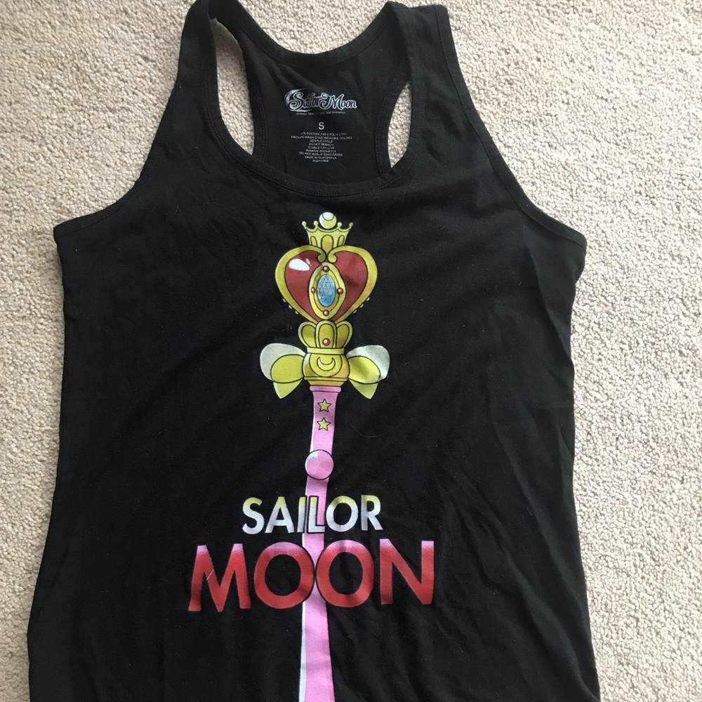 Sailor Moon tank top.